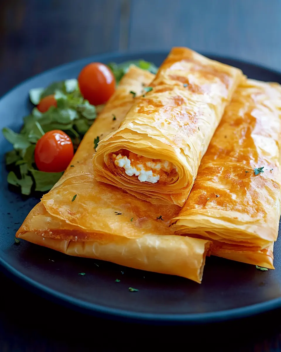 Börek mit Ricotta: Irresistibly Flaky and Comforting Delight