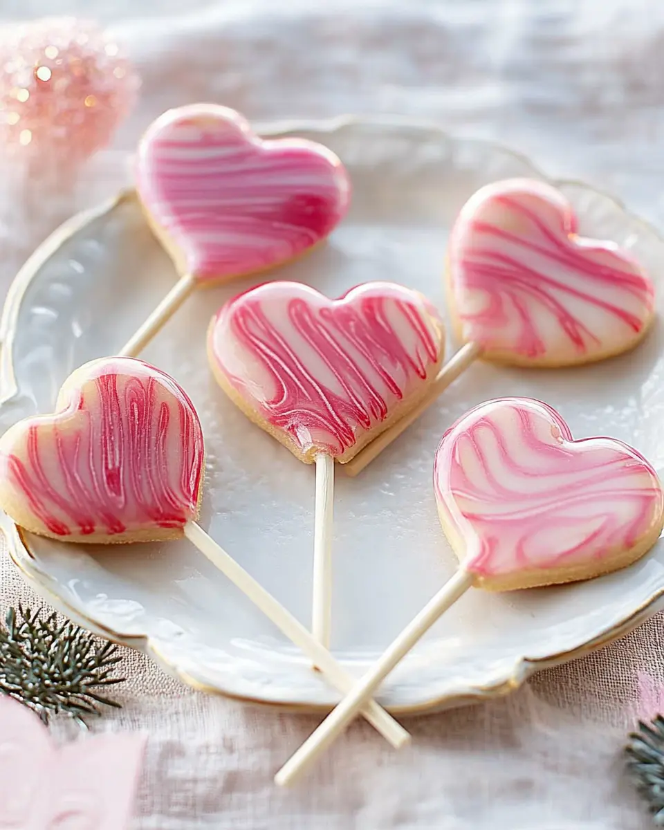 Herz-Lollis: Indulgent Homemade Treats That Melt Hearts