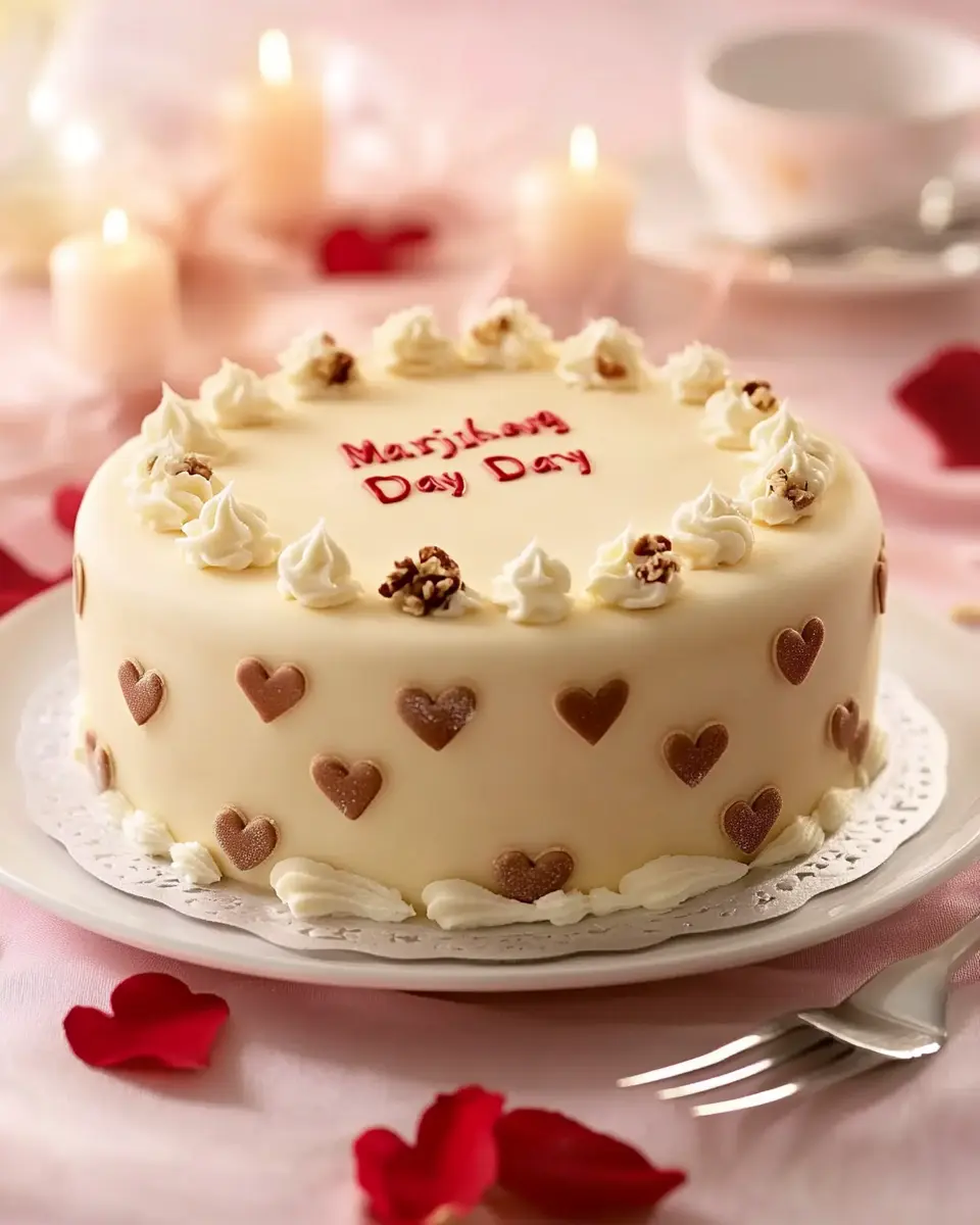 Marzipan-Nusstorte zum Valentinstag: Indulge in Love's Sweetness!