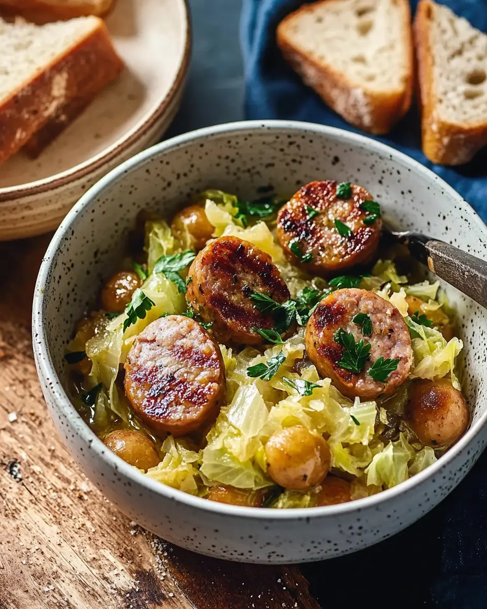 Spitzkohleintopf mit Mettwurst: A Cozy, Hearty Delight