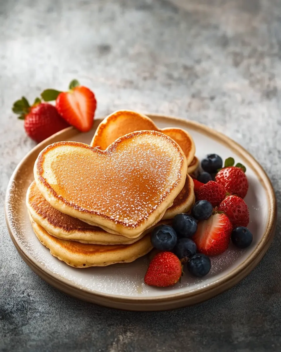 Herz Pancakes: Irresistibly Fluffy with a Sweet Surprise