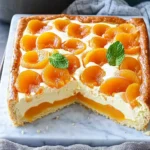 Schmandkuchen mit Aprikosen First Image First Image