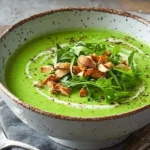 Rucola - Cremig als kühle Suppe mit Knuspertopping First Image First Image