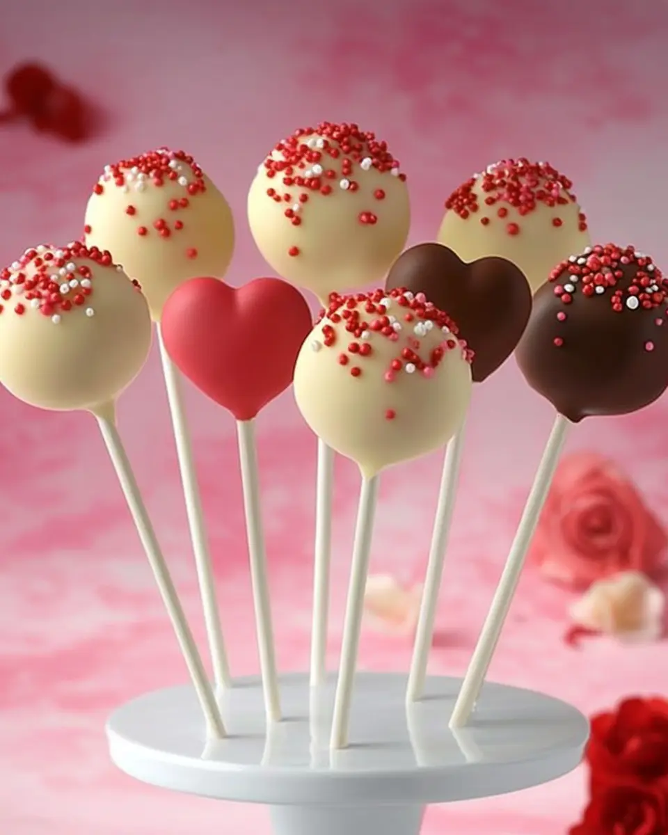 Herz-Cake-Pops: Irresistibly Sweet Treats for Any Occasion