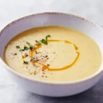 Pastinakensuppe mit Curryöl First Image First Image