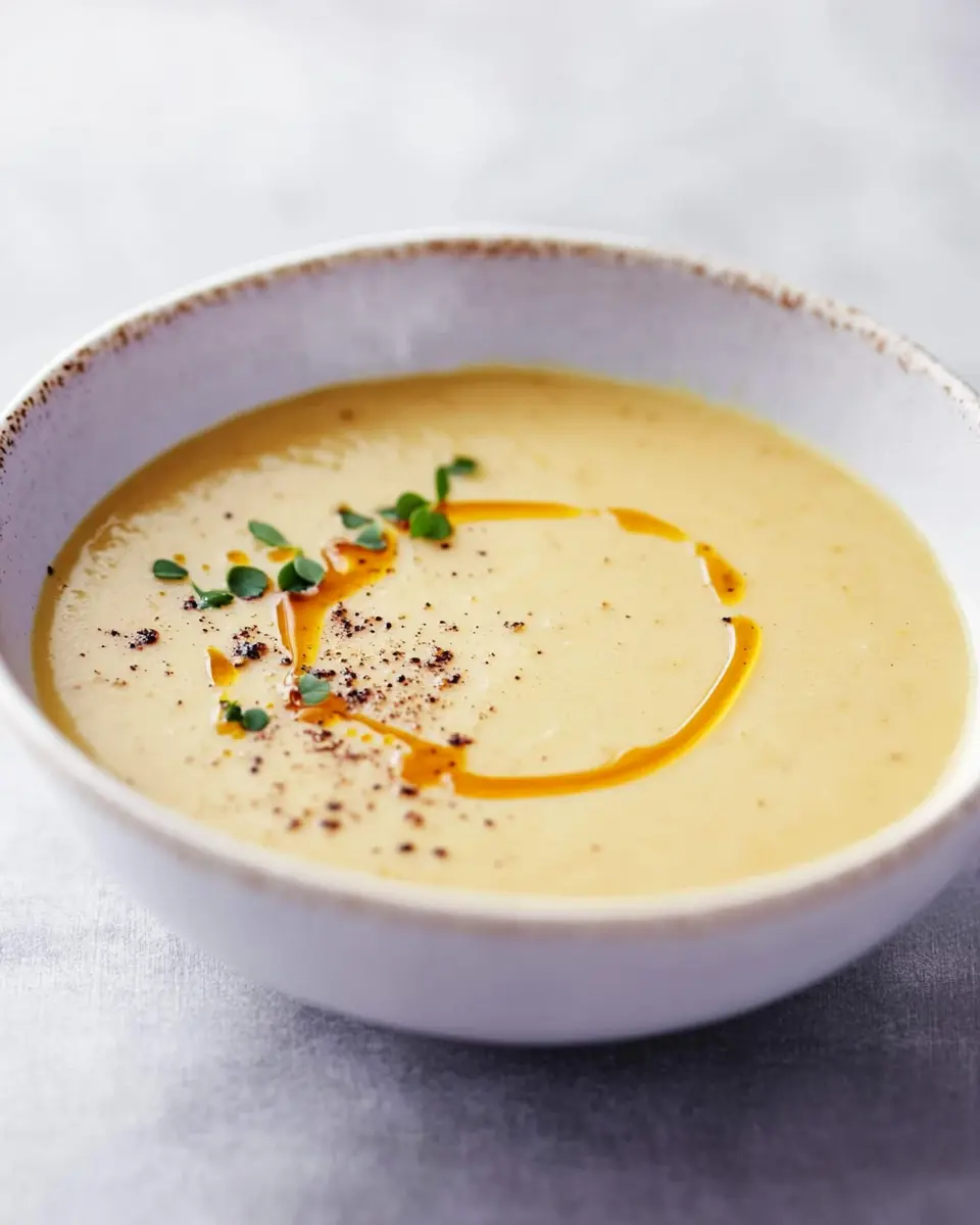 Pastinakensuppe mit Curryöl First Image First Image