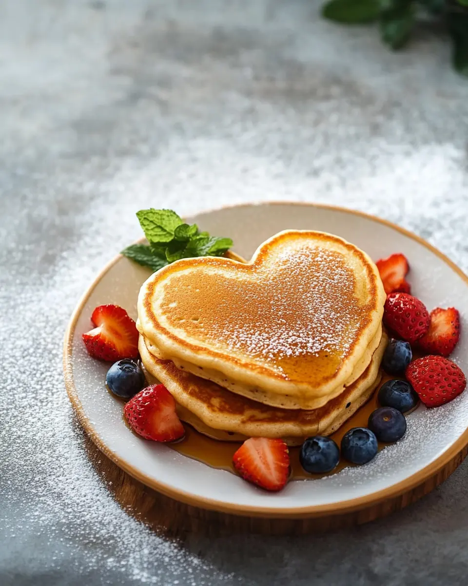 Herz Pancakes