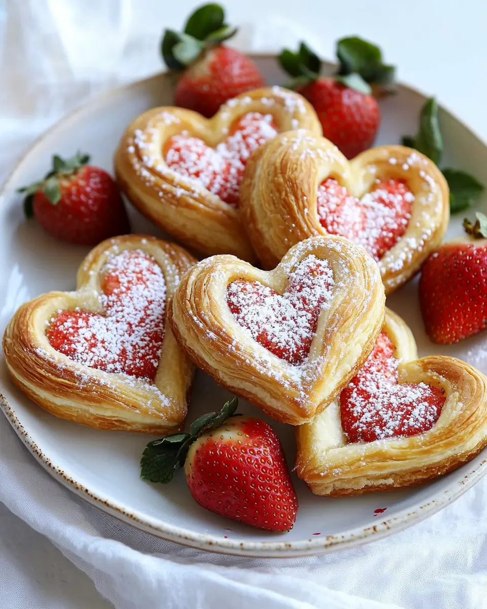 Blätterteig Herzen: Irresistibly Flaky Sweet Treats at Home