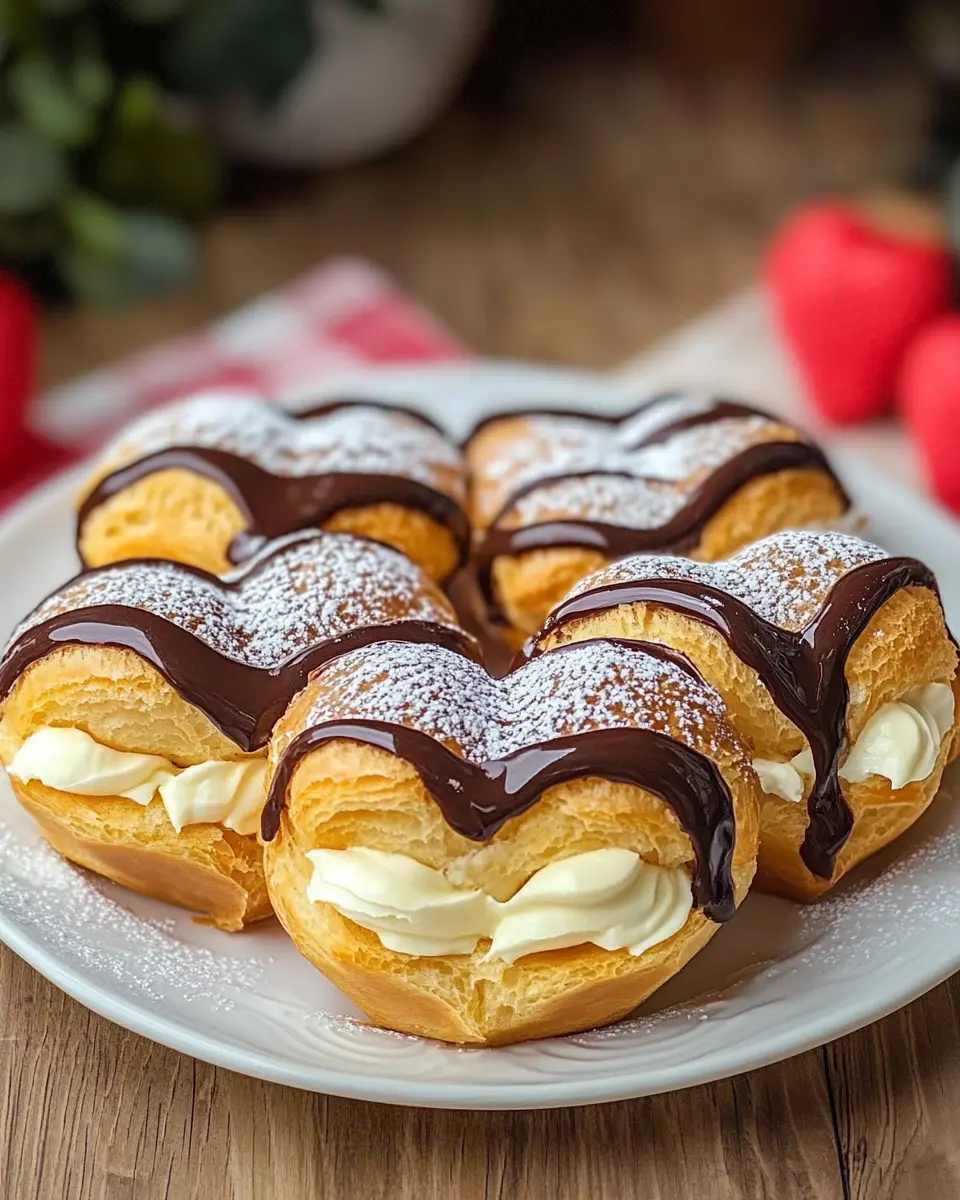 Brandteigherzen Bliss: Irresistibly Sweet and Crunchy Treats