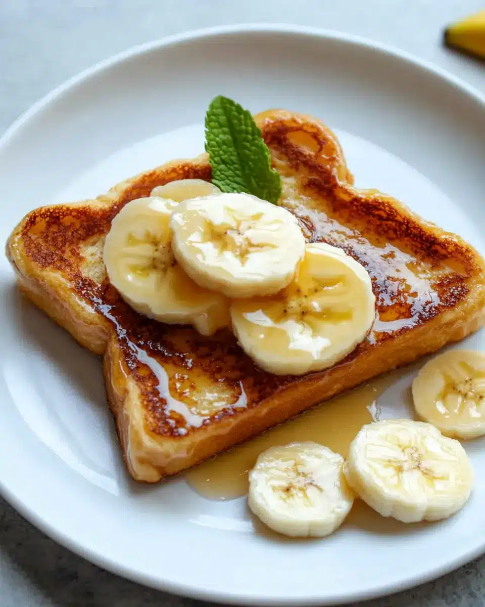 French Toast mit Bananenmus: Irresistibly Sweet & Easy!