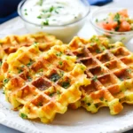 Gemüsewaffeln für Kinder aus dem Backofen First Image First Image