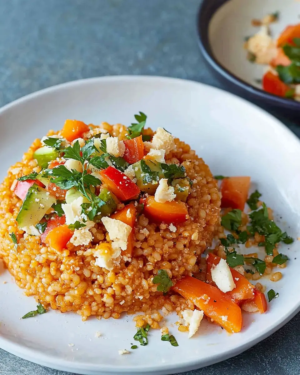 Orientalischer Bulgurauflauf: A Cozy, Flavorful Delight 5