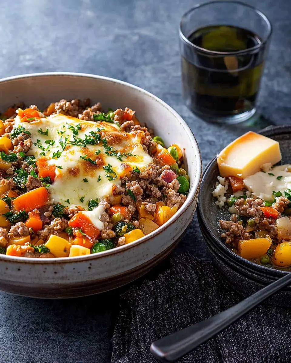 Hack-Käse-Gemüsetopf: Irresistibly Cheesy Comfort Food Delight