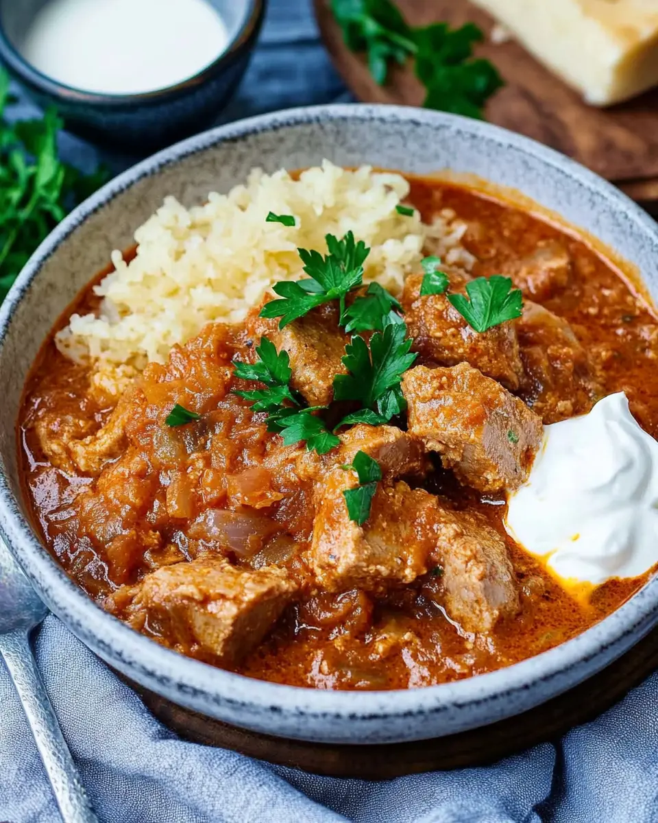 Szegediner Gulasch nach allerbestem Rezept: Bold & Comforting Delight