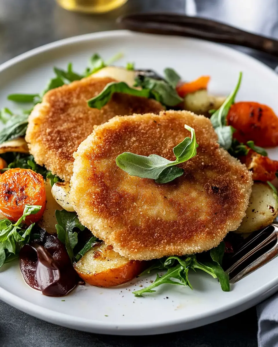Sellerieschnitzel Magic: Crispy, Flavor-Packed Delight!