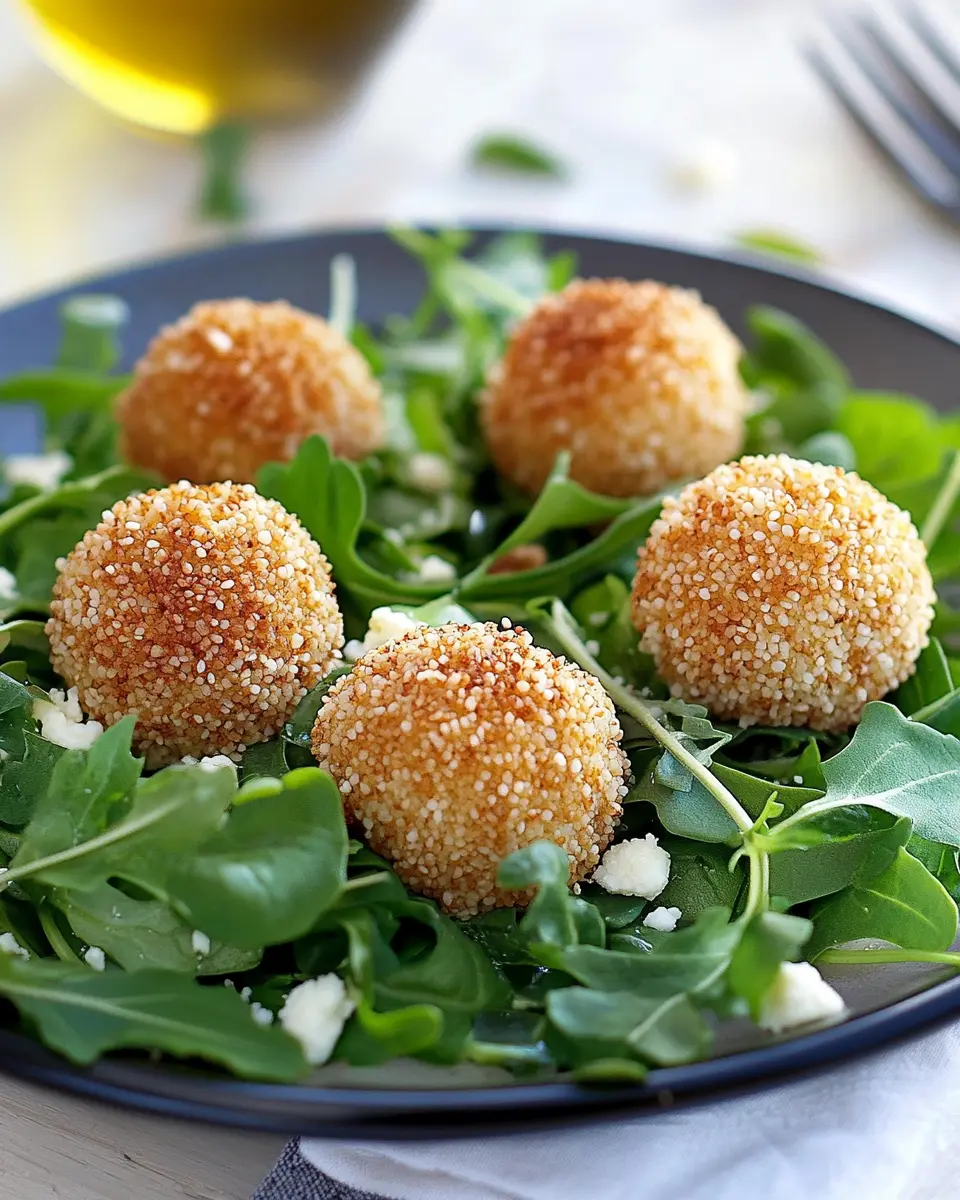 Couscousbällchen mit Feta und Sesam: Irresistibly Fresh Salad Delight