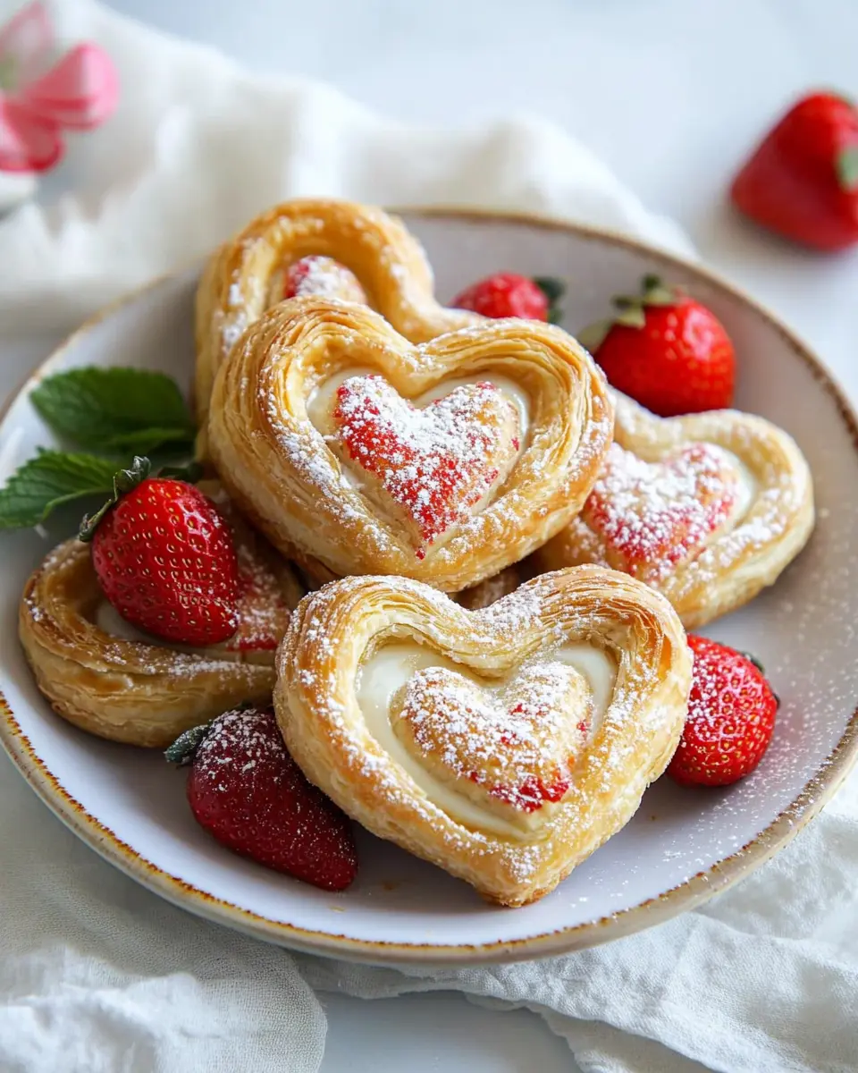 Blätterteig Herzen: Irresistibly Flaky Sweet Treats at Home