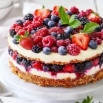 Beeren-Mandel-Torte First Image First Image
