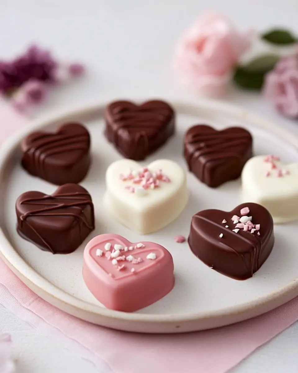Gefüllte Schoko Herzen zum Muttertag oder Valentinstag: Best Ever!