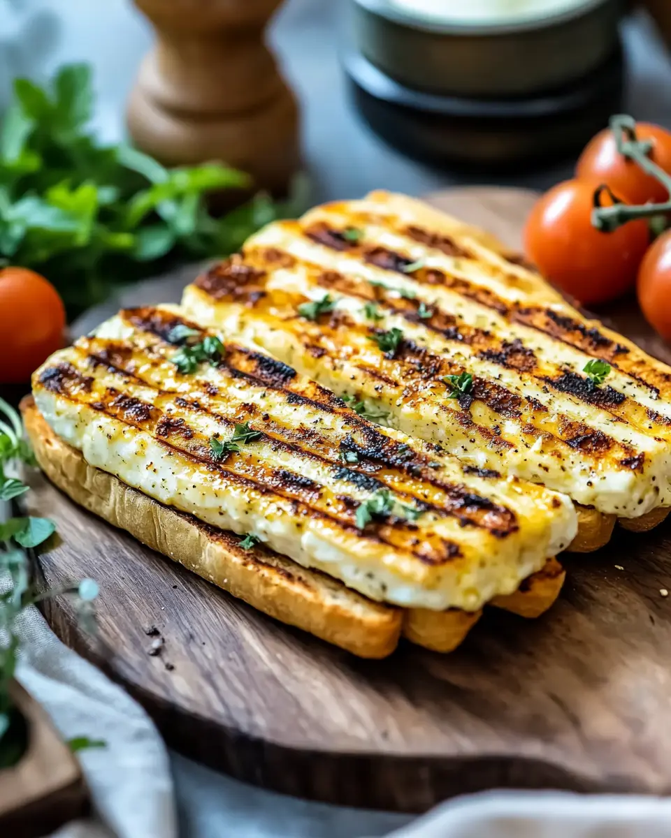 Feta-Brot vom Kontaktgrill First Image First Image