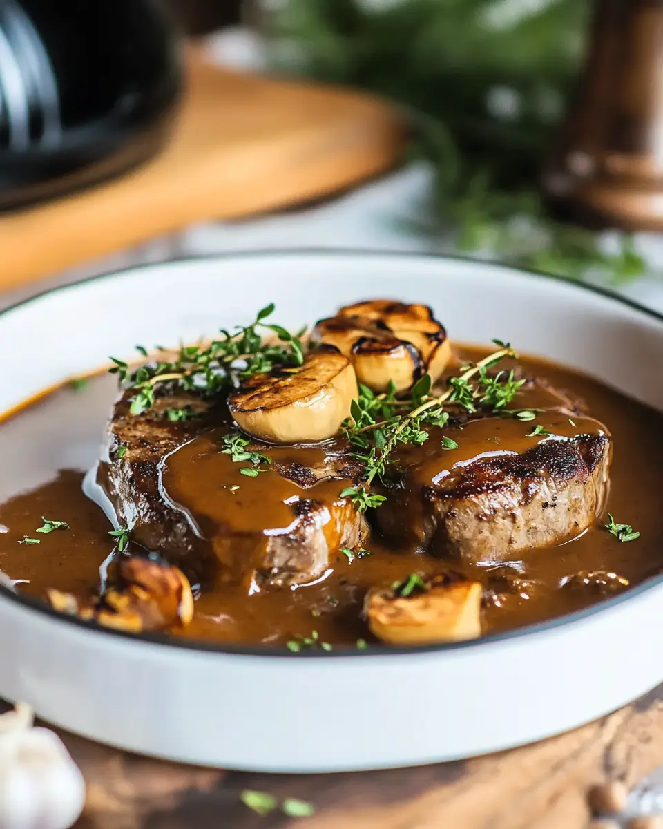 Selbstgemachte Jägersoße: The Best Creamy Mushroom Sauce Ever