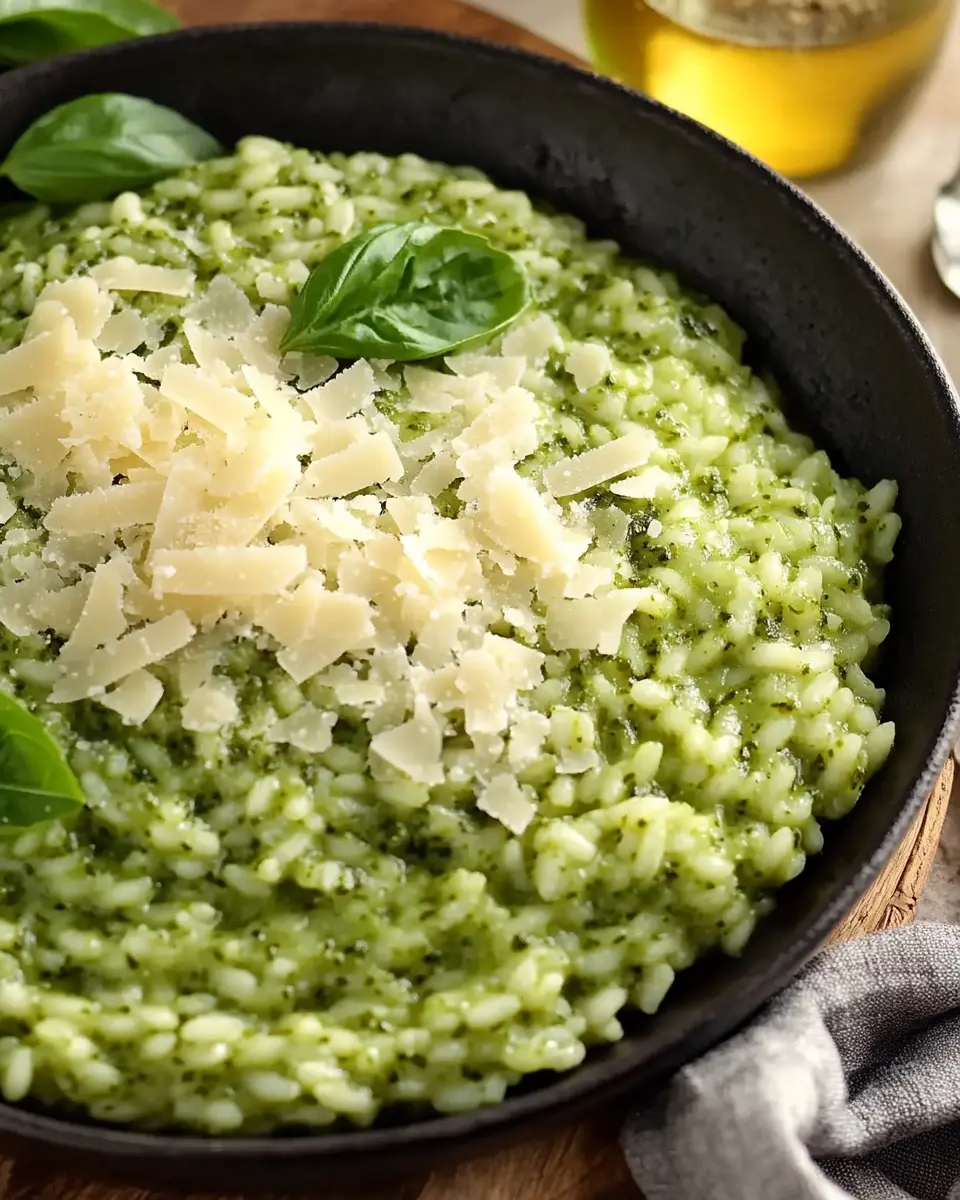 Risotto mit Pesto: The Best Creamy Delight You’ll Crave!