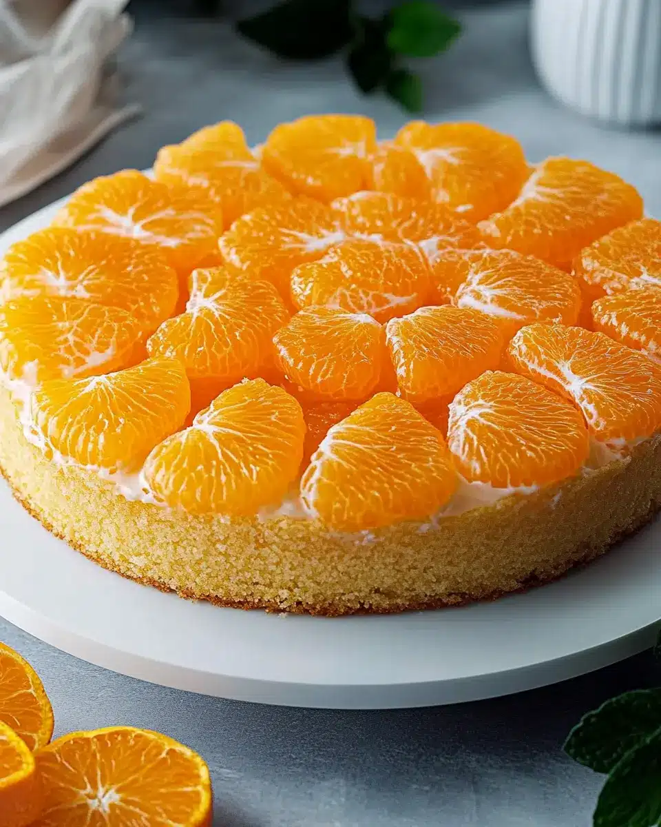 Gestürzter Mandarinenkuchen: The Best Juicy Slice Ever!