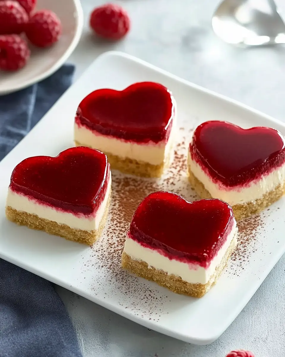 Himbeer-Tiramisu-Herzen First Image First Image