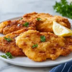 Schnitzel aus der SILVERCREST Heißluftfritteuse First Image First Image
