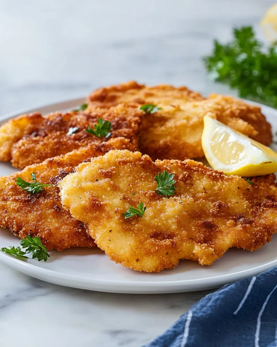 Schnitzel aus der SILVERCREST Heißluftfritteuse First Image First Image