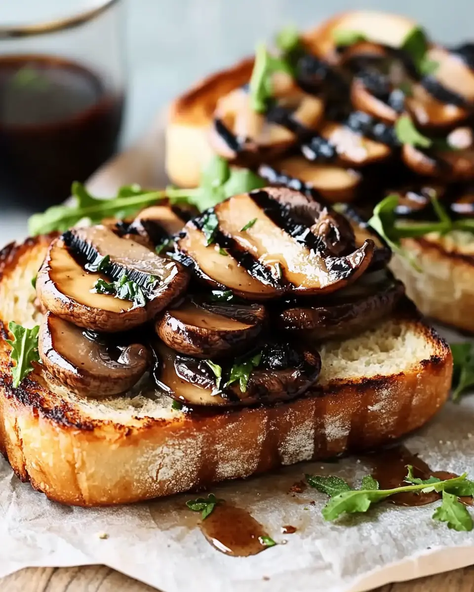 Uptempo-Grillstulle mit Champignons: The Juicy Flavor Revolution