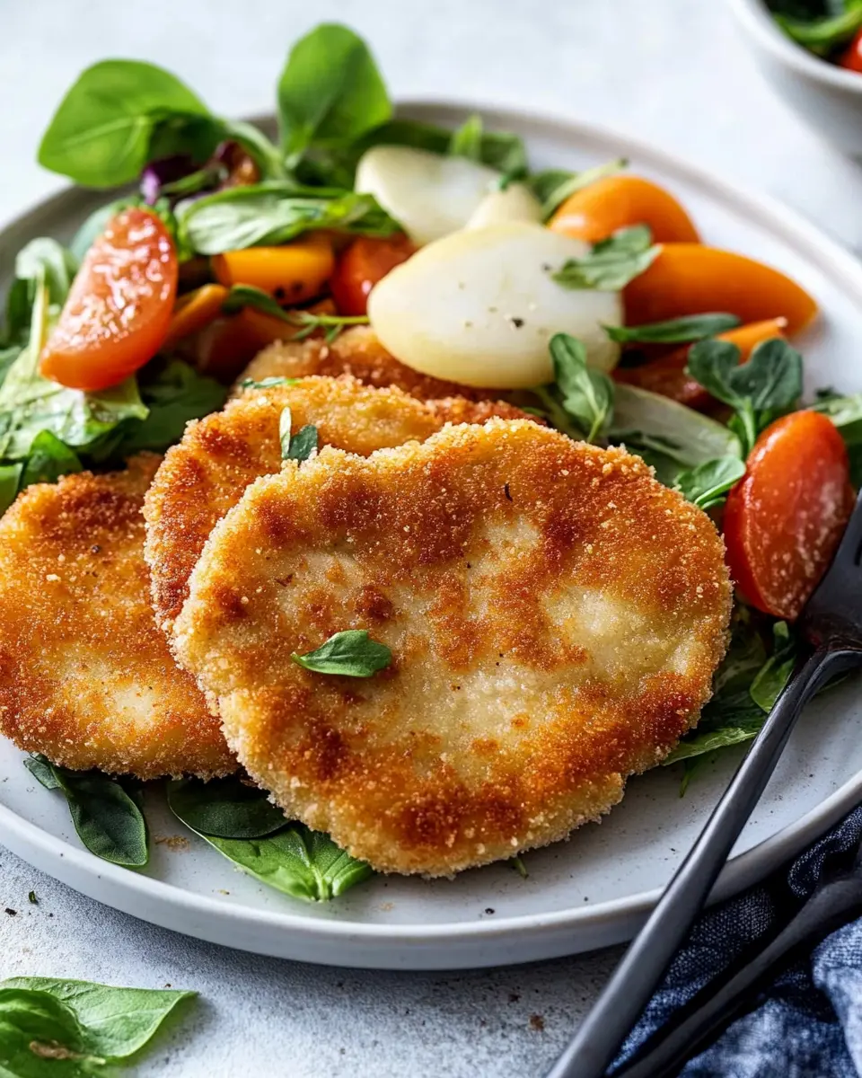 Sellerieschnitzel Magic: Crispy, Flavor-Packed Delight!