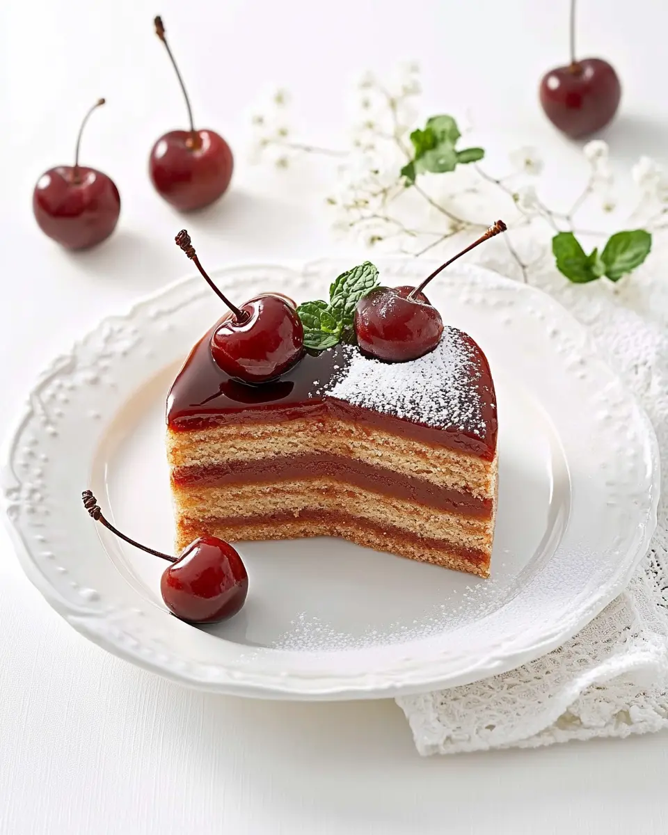 Baumkuchenherzen mit Kirsche: Indulgent Treats to Love