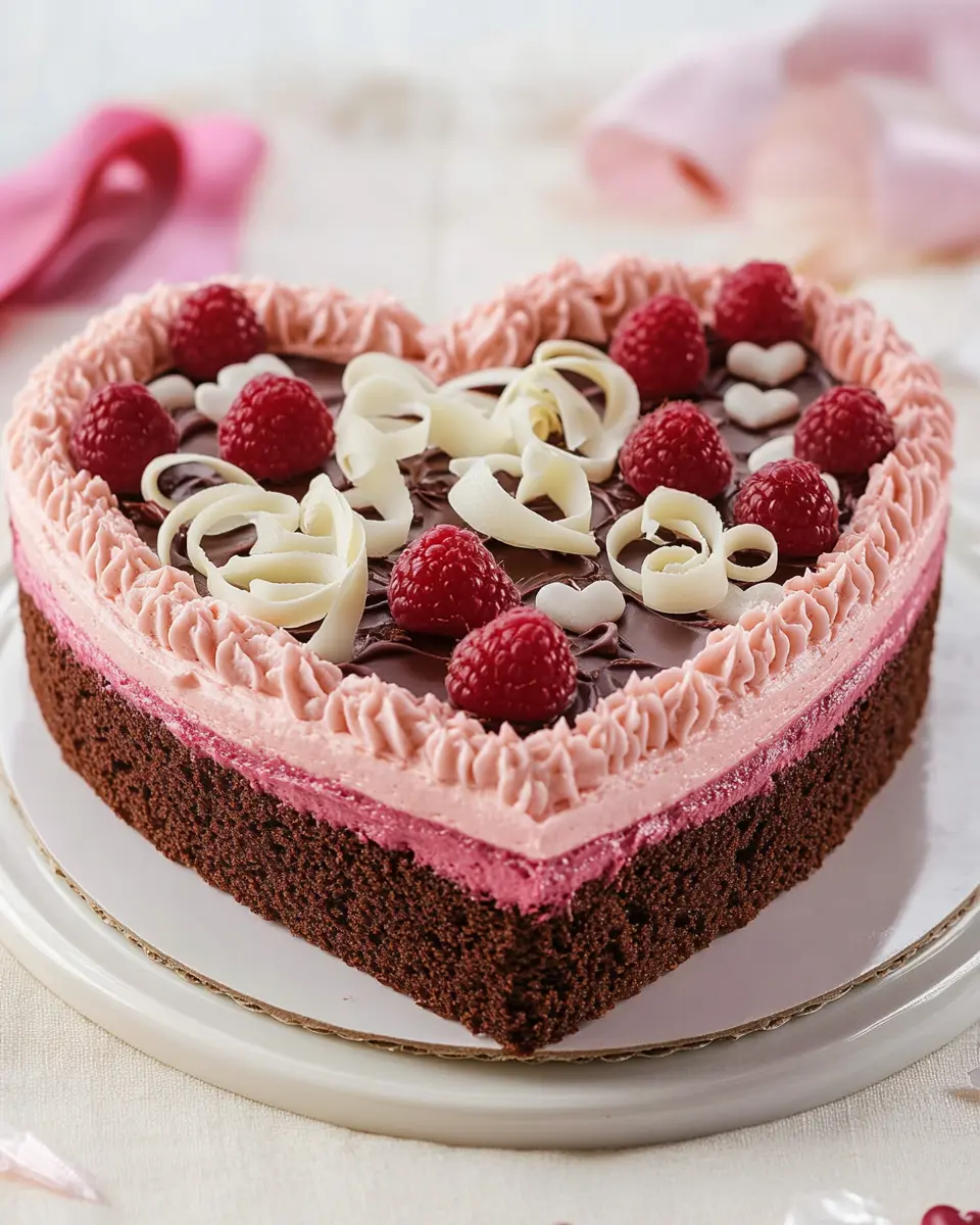 Herz Torte zum Valentinstag First Image First Image