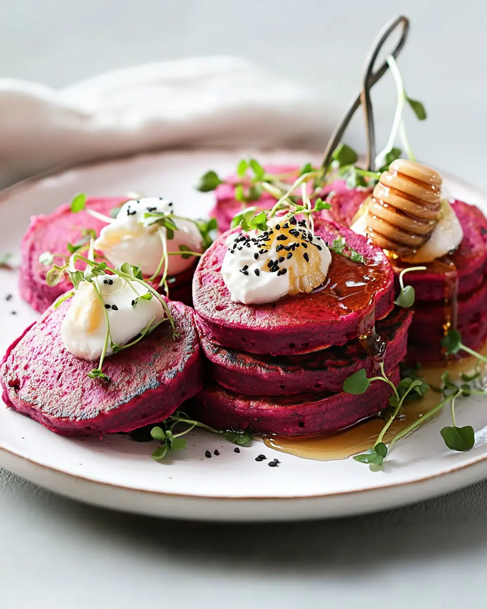 Rote-Bete-Pfannkuchen: Irresistibly Vibrant and Easy Delight