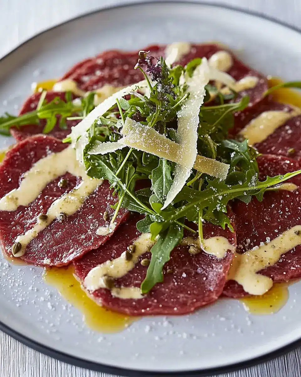 Rinder-Carpaccio First Image First Image