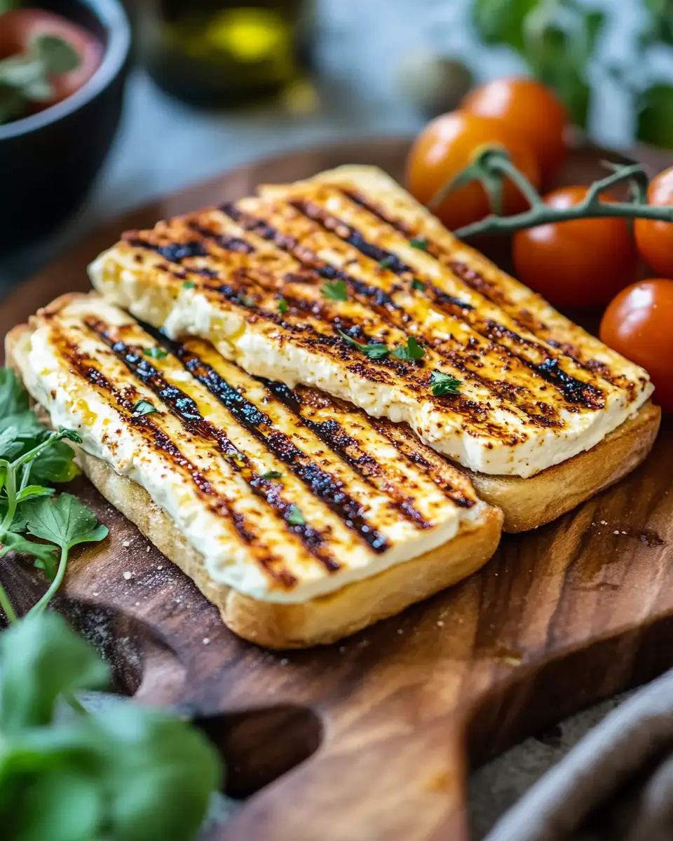 Feta-Brot vom Kontaktgrill: Irresistibly Cheesy Delight!