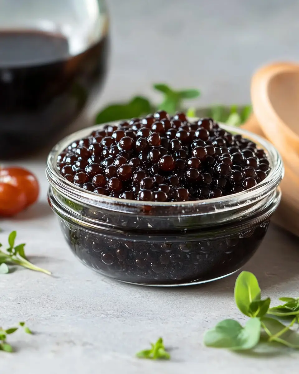 Balsamico Perlen (Kaviar) einfach selber machen First Image First Image