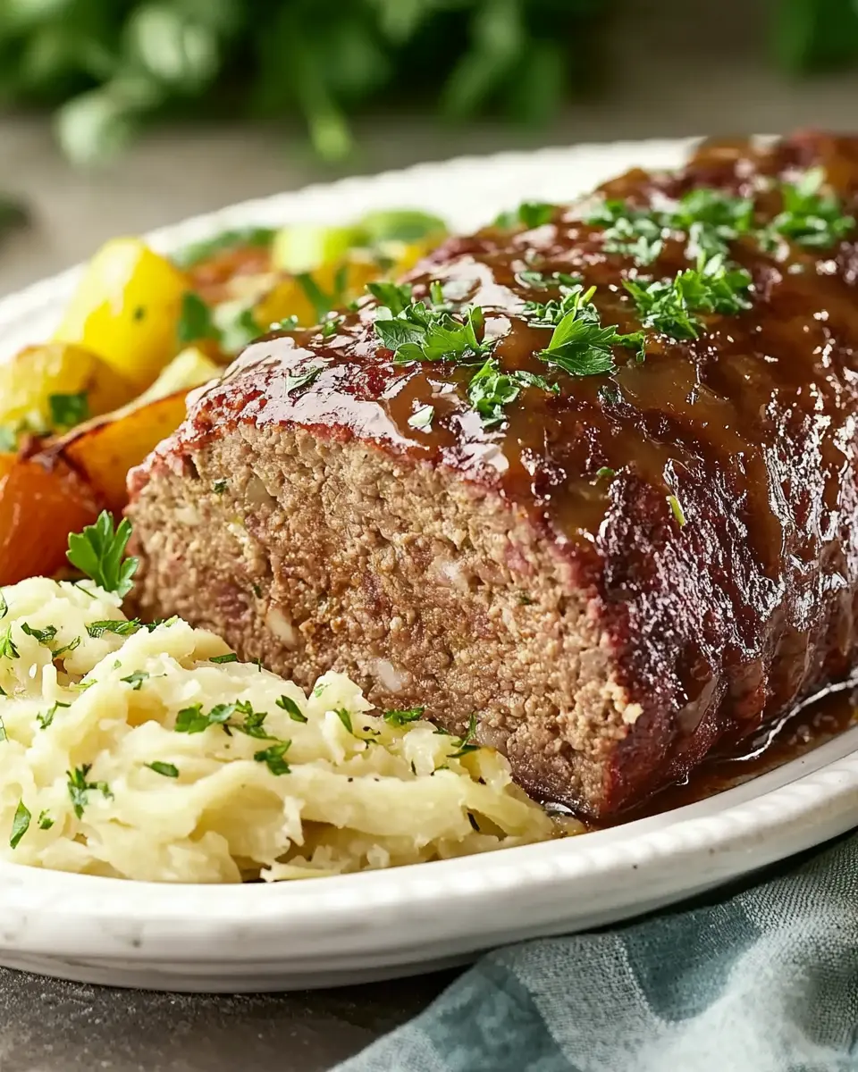 Klassischer Hackbraten aus dem Ofen: Juicy Comfort Food Bliss