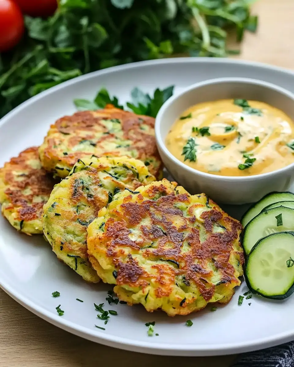 Zucchini Bratlinge: Irresistibly Crispy and Full of Flavor
