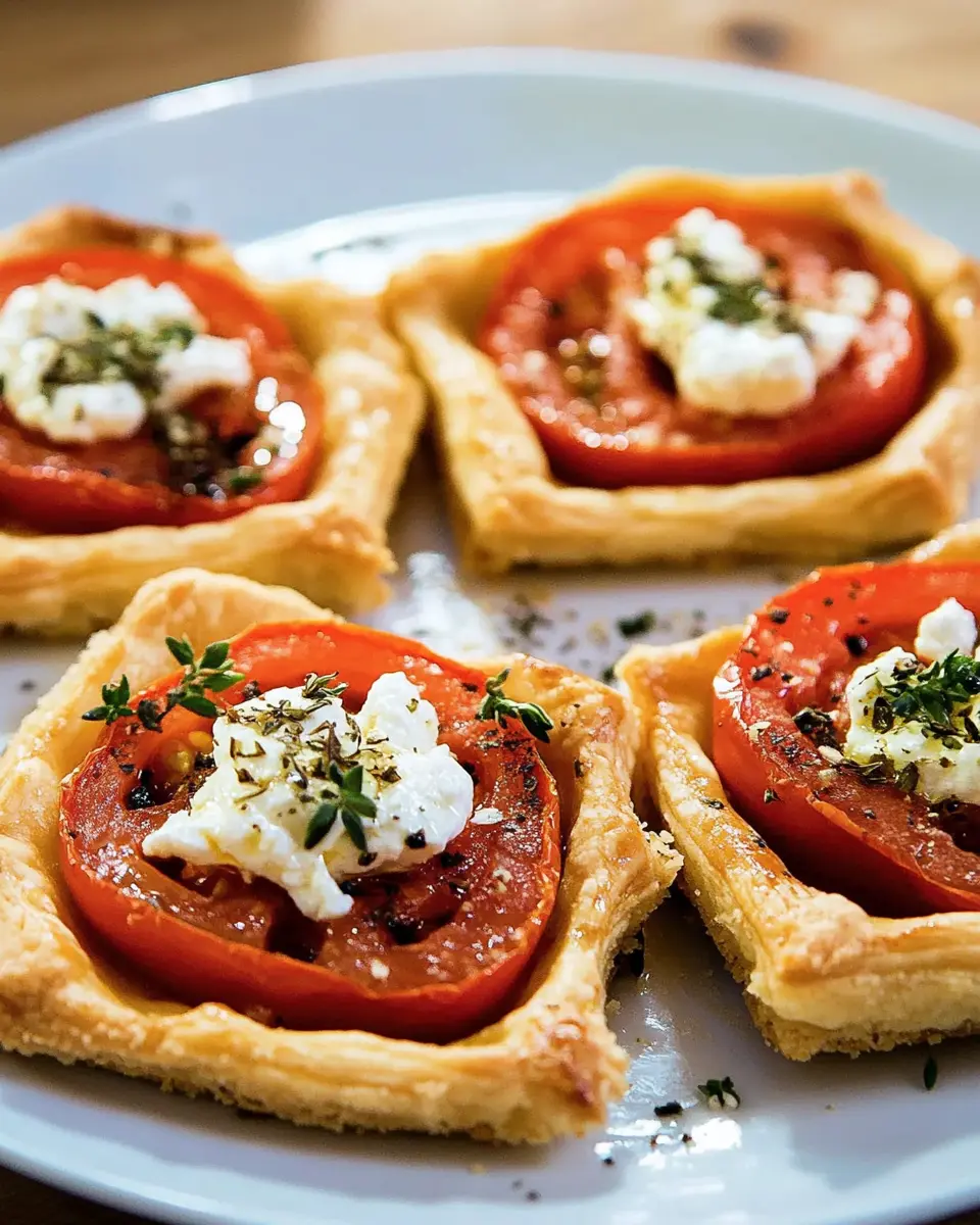 Tomaten Ziegenkäse Tarte: Irresistibly Creamy & Savory Delight