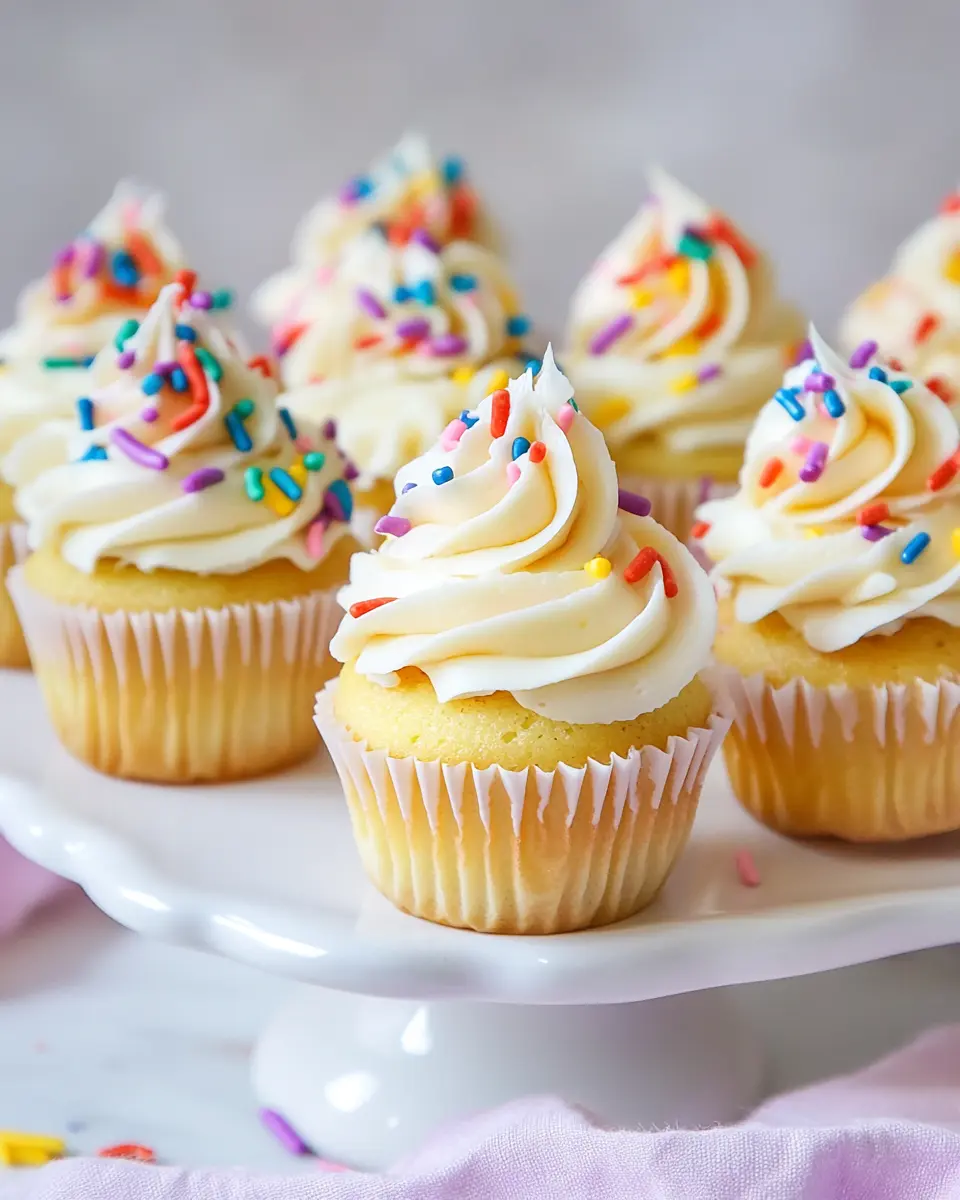 Einfache Mini Funfetti Cupcakes: Easy Treats for Any Celebration