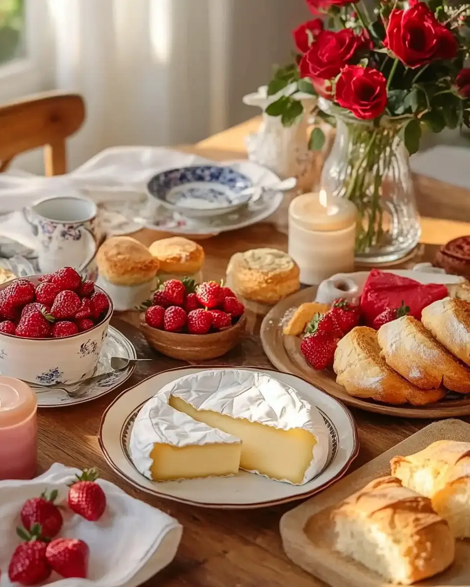 Valentinstags-Frühstück mit Géramont: A Cozy Indulgence!