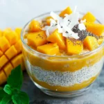 Overnight Oats mit Mango First Image First Image