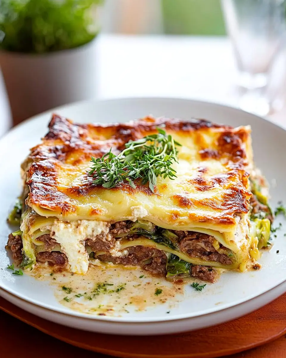 Hirschlasagne mit Wirsing: Indulge in Creamy Comfort!