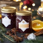 Wintermarmelade mit Etiketten First Image First Image