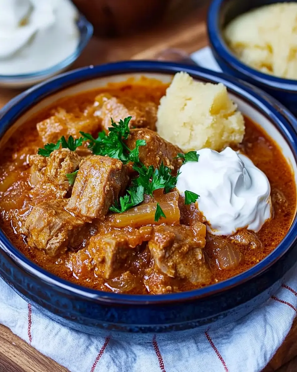 Szegediner Gulasch nach allerbestem Rezept: Bold & Comforting Delight