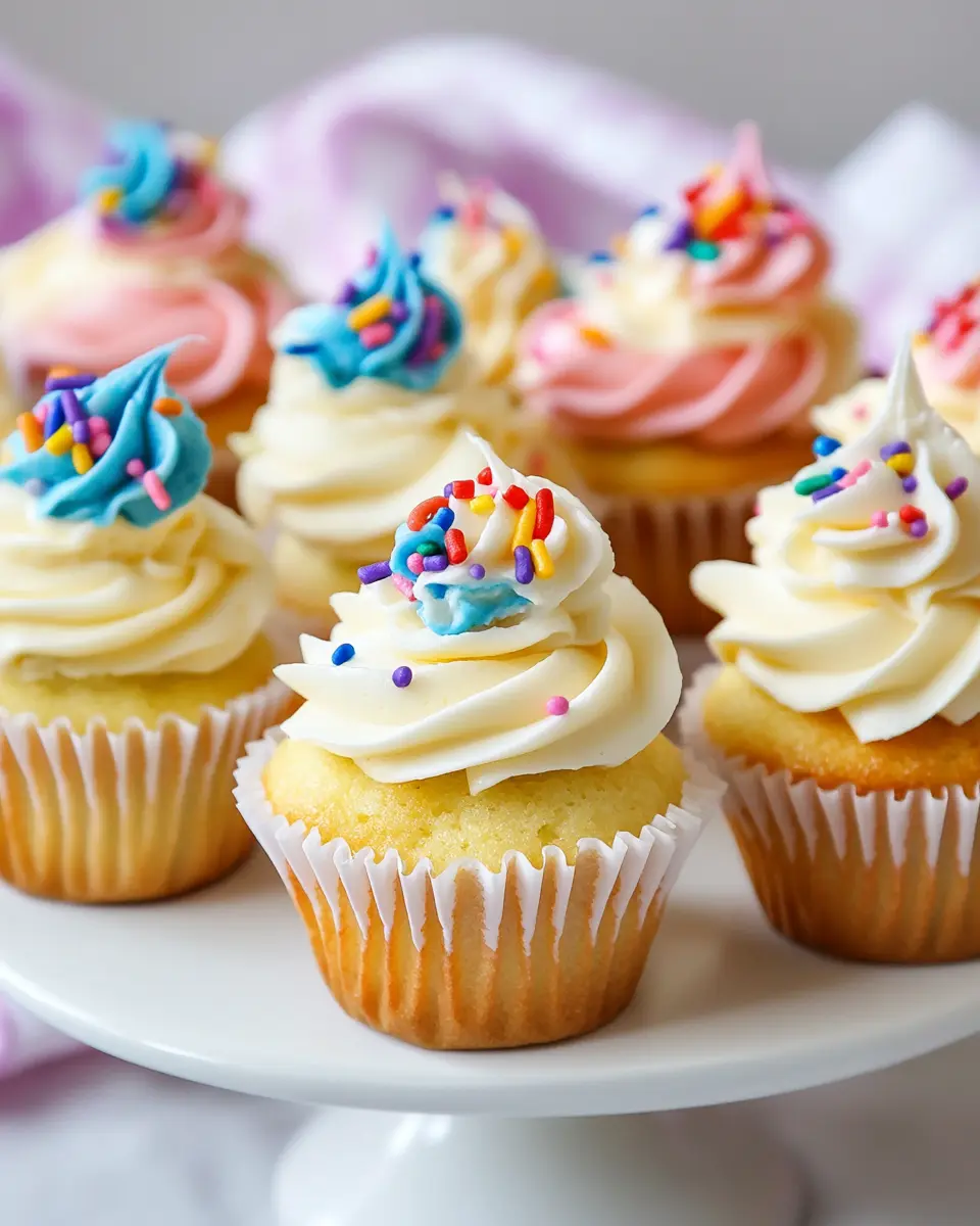Einfache Mini Funfetti Cupcakes: Easy Treats for Any Celebration