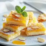 Mandelschnitten mit Orangen Curd First Image First Image