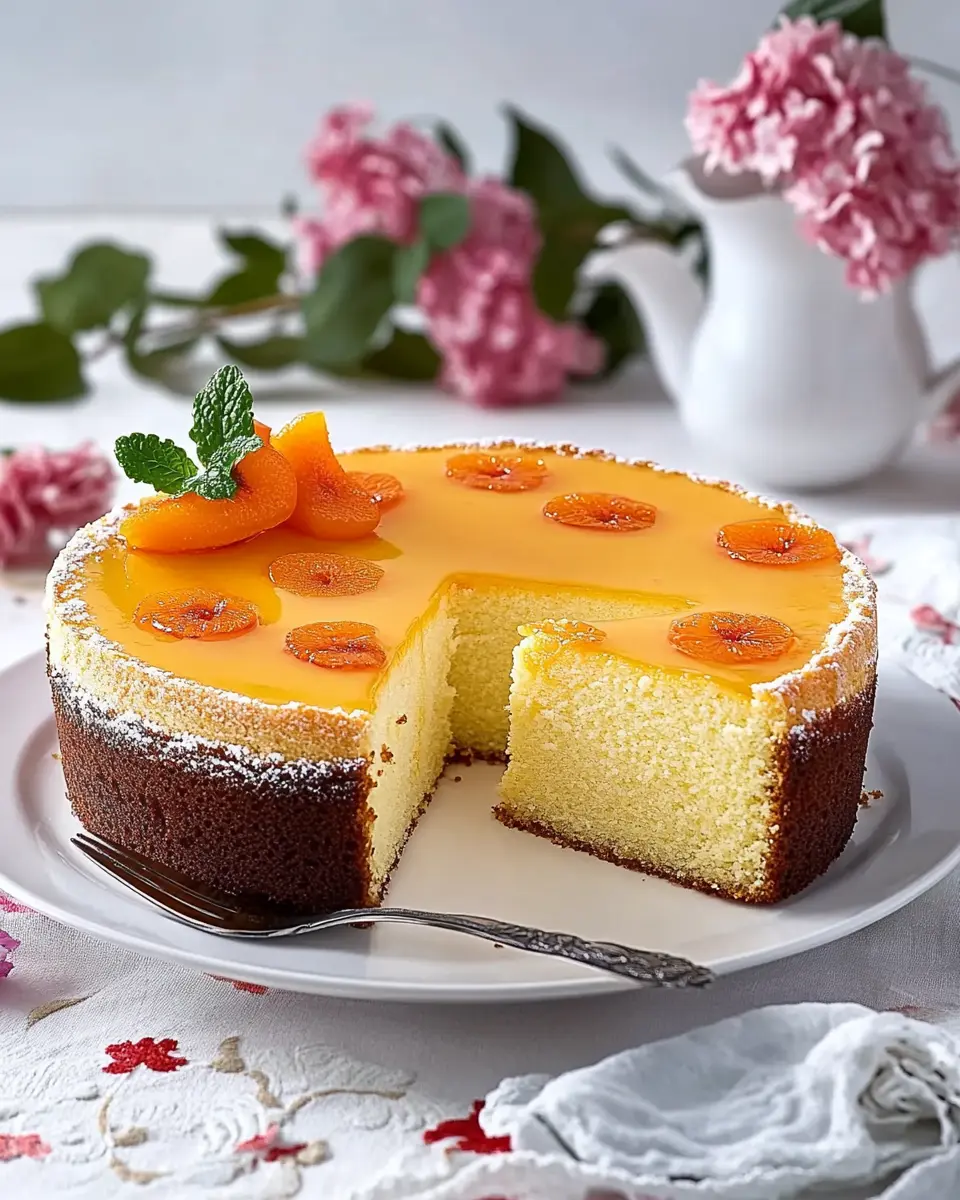 Aprikosen-Eierlikör-Kuchen für Verliebte: Indulgent Delight!